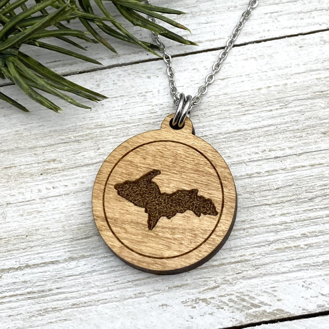 UP Wooden Pendant - Be Inspired UP