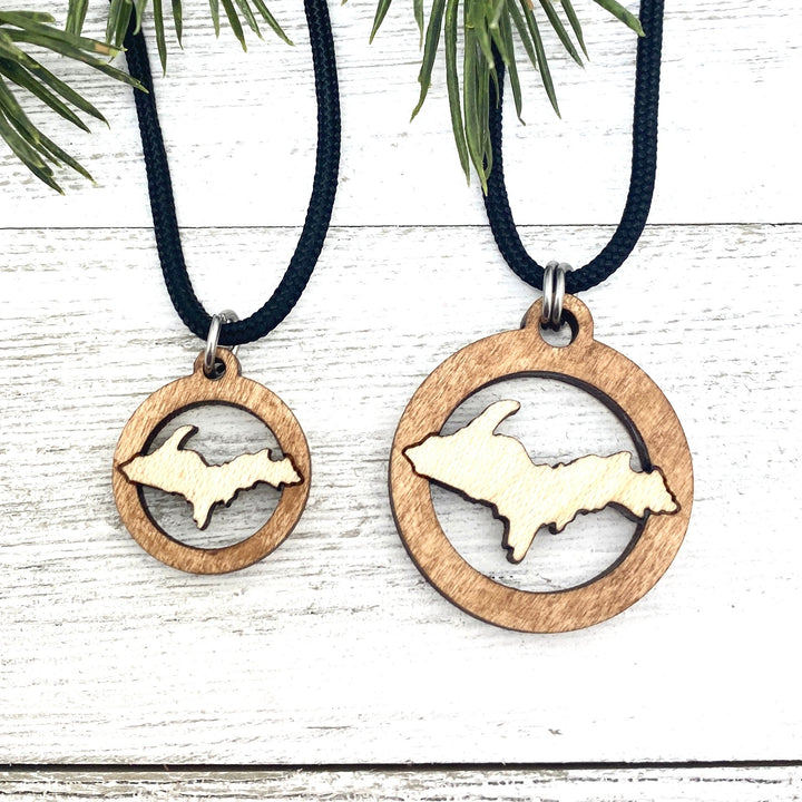 UP Wooden Pendant, Cutout Large or Petite size - Be Inspired UP