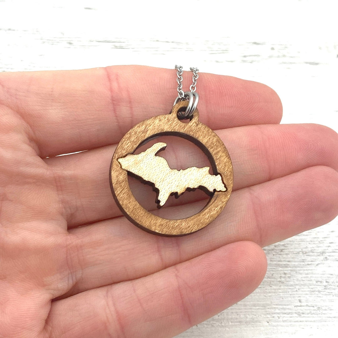 UP Wooden Pendant, Cutout Large or Petite size - Be Inspired UP