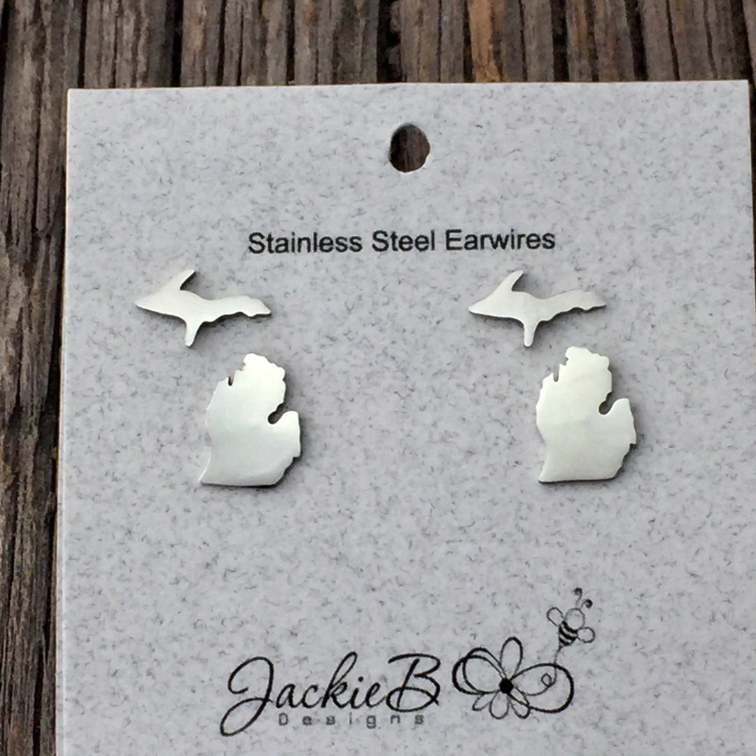 Upper Lower Michigan Set Earrings - Be Inspired UP