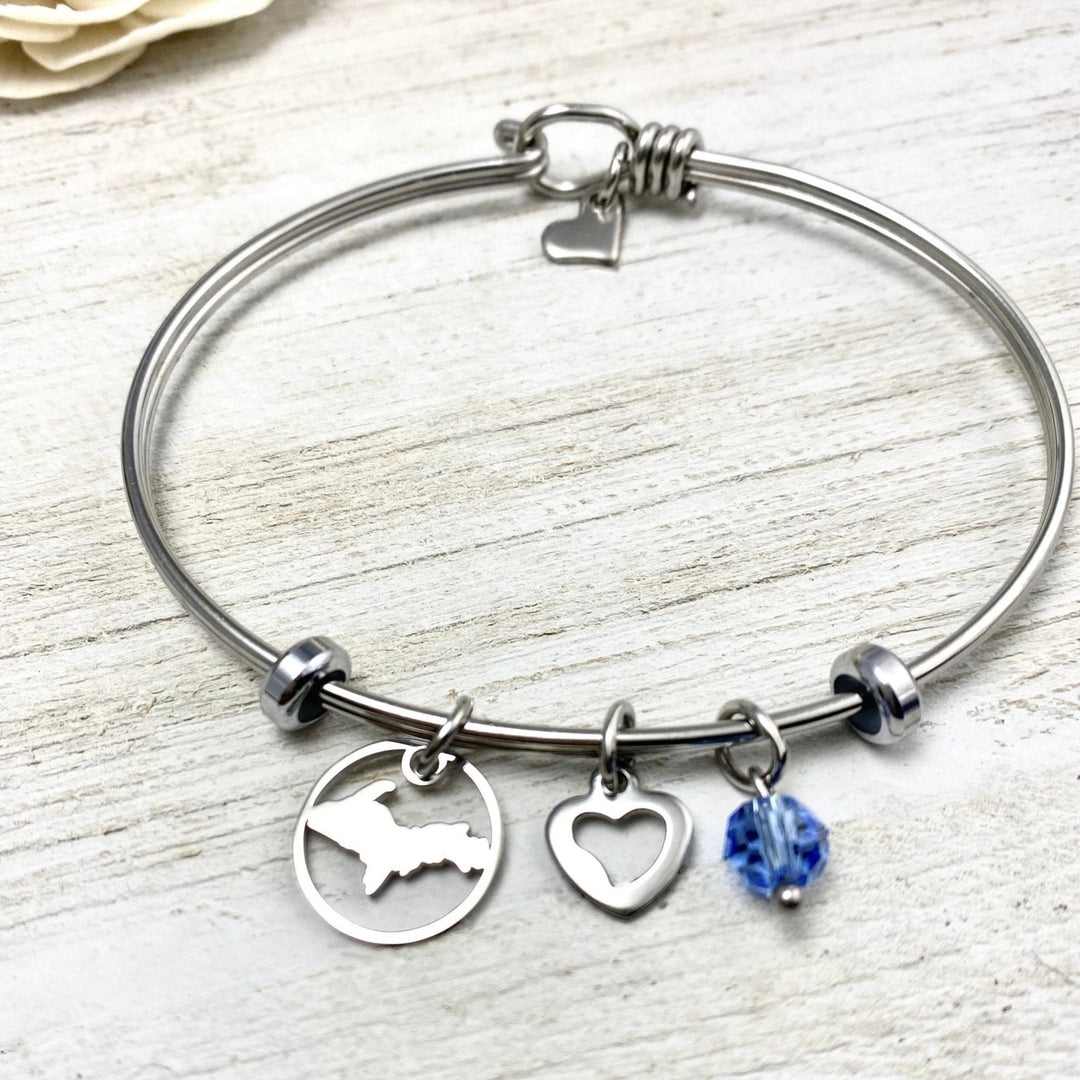 Upper Peninsula Charm Bracelet - Be Inspired UP