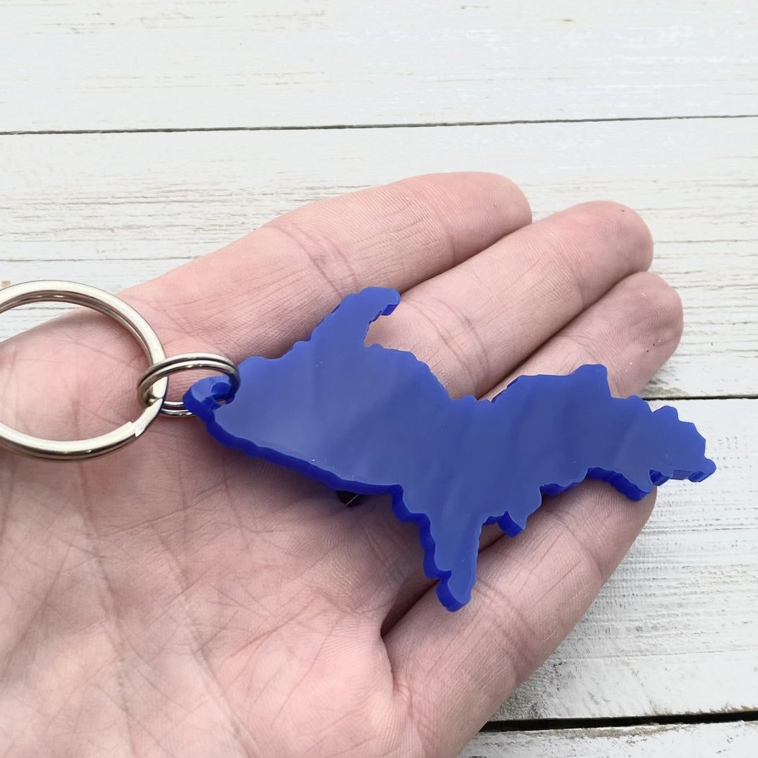 Upper Peninsula Keychain, UP Keychain - Be Inspired UP