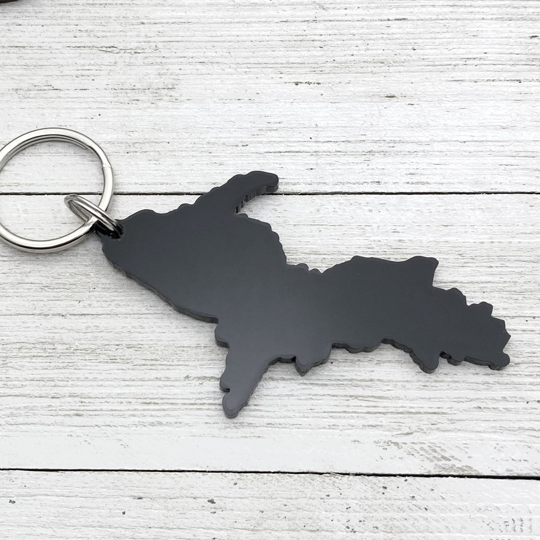 Upper Peninsula Keychain, UP Keychain - Be Inspired UP