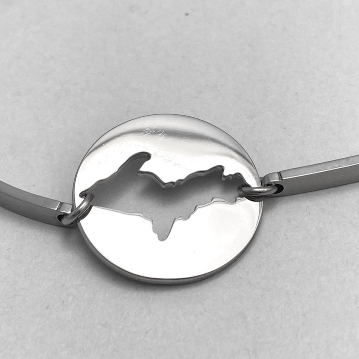Upper Peninsula Large Charm Bracelet - Be Inspired UP