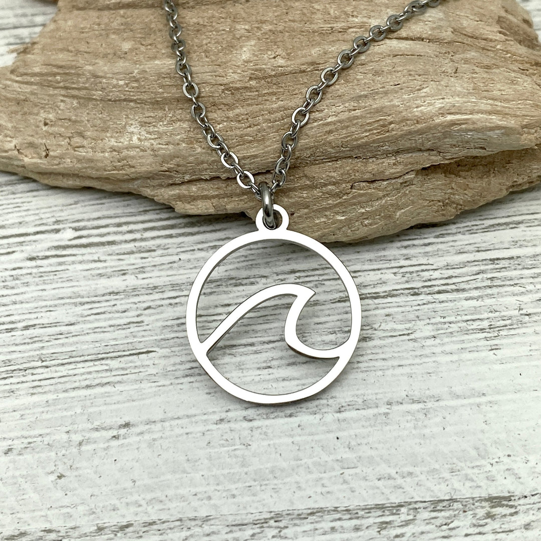 Waves Pendant, large, petite or mini - Be Inspired UP