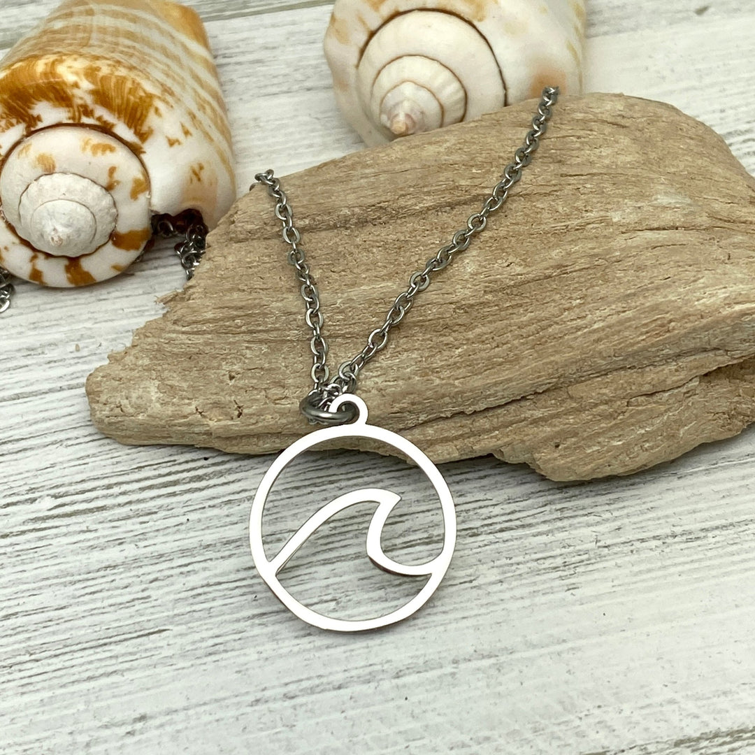 Waves Pendant, large, petite or mini - Be Inspired UP
