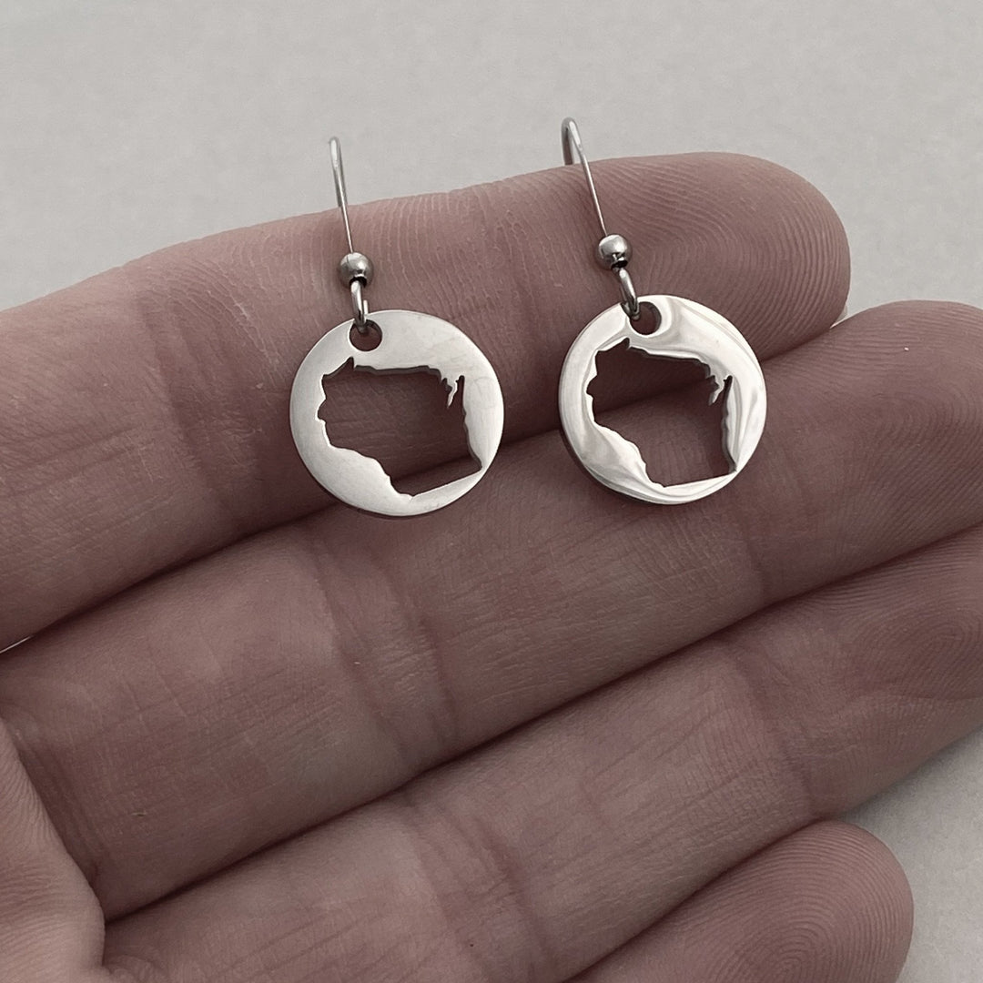 Wisconsin Mini Earrings - Be Inspired UP