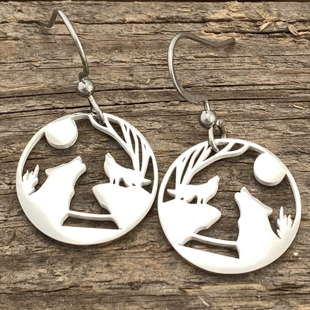 Wolf Pack Earrings - Be Inspired UP
