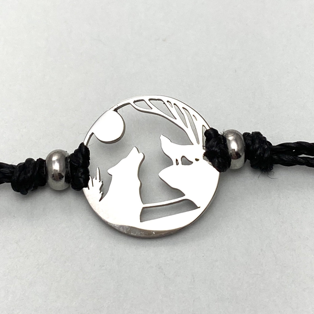 Wolf Pack Pull Cord Anklet - Be Inspired UP