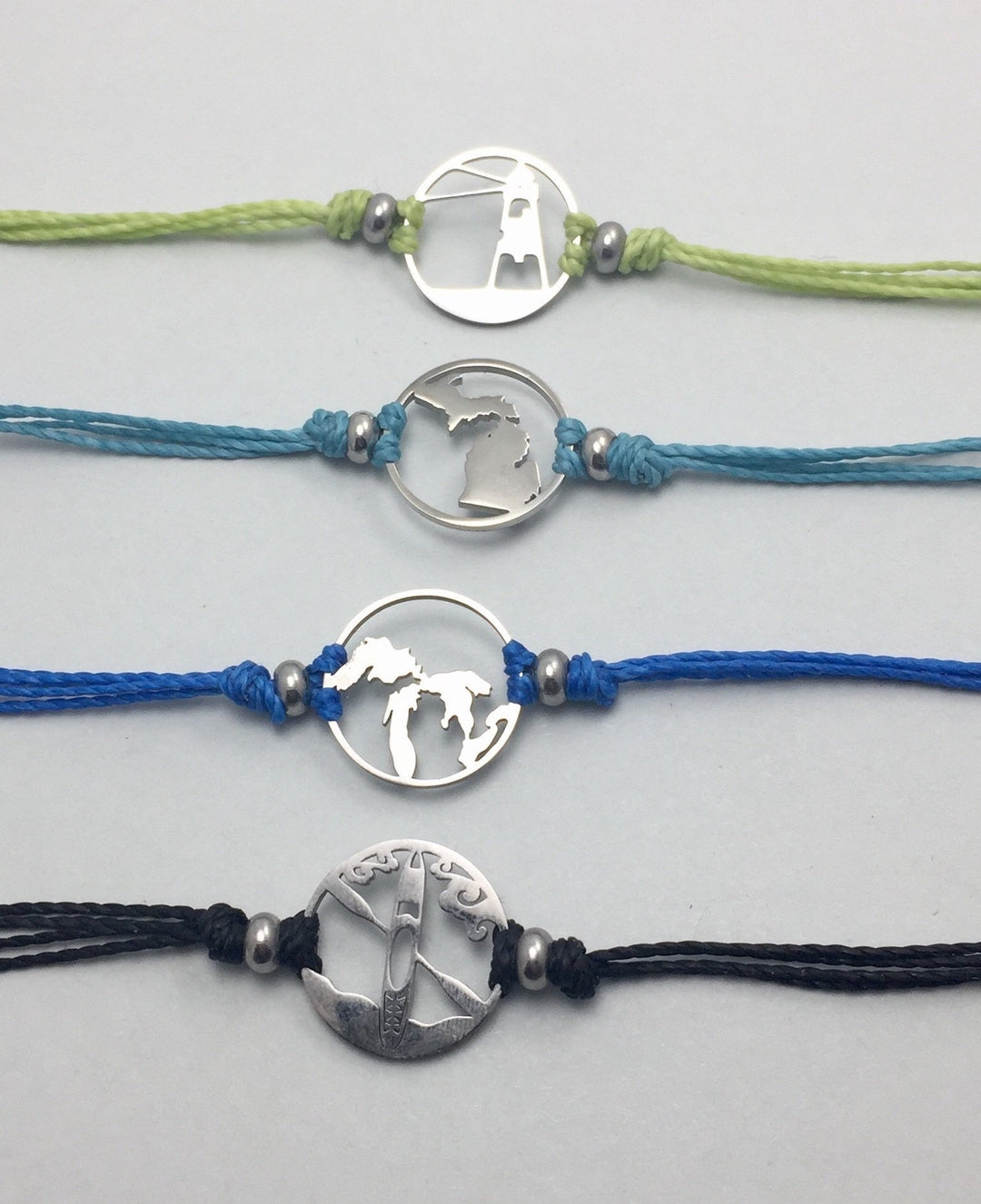 Wolf Pack Pull Cord Anklet - Be Inspired UP